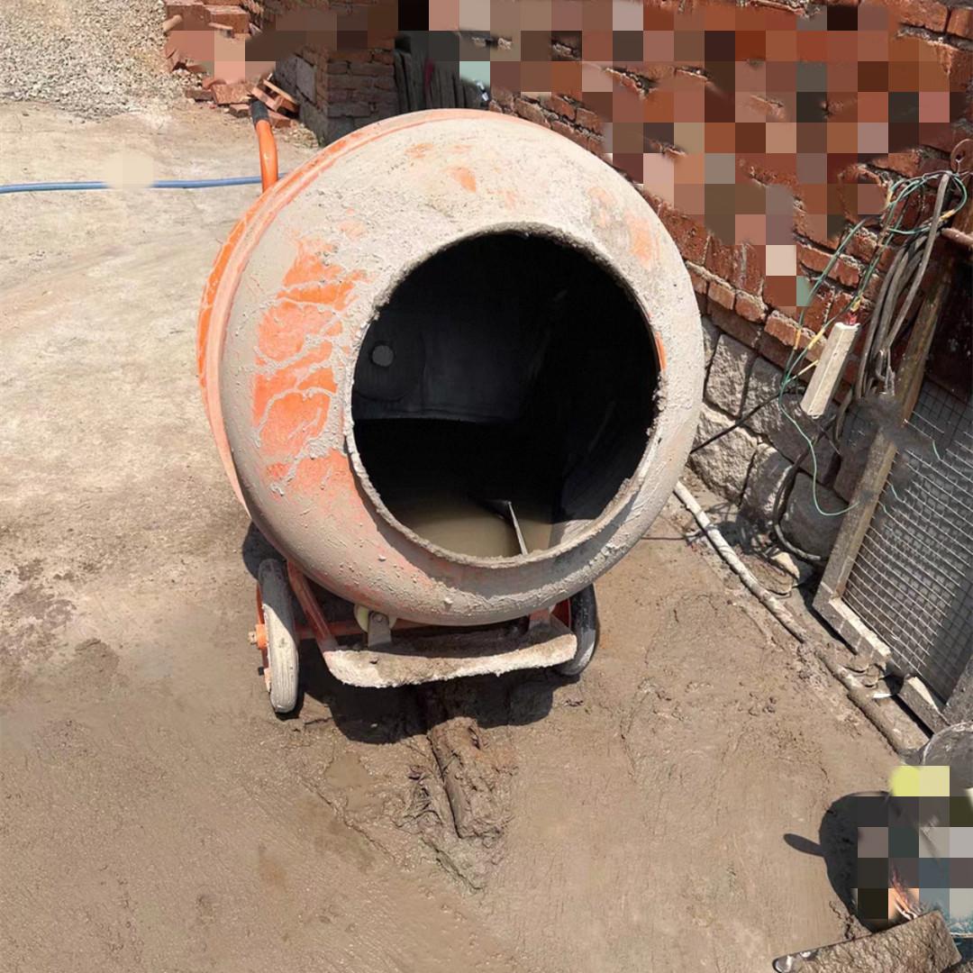 購買了加厚600升4KW小型家用水泥混凝土砂漿電動攪拌機(jī)